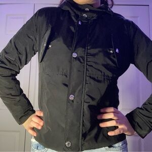 Abercrombie & Fitch Black Utility Jacket
